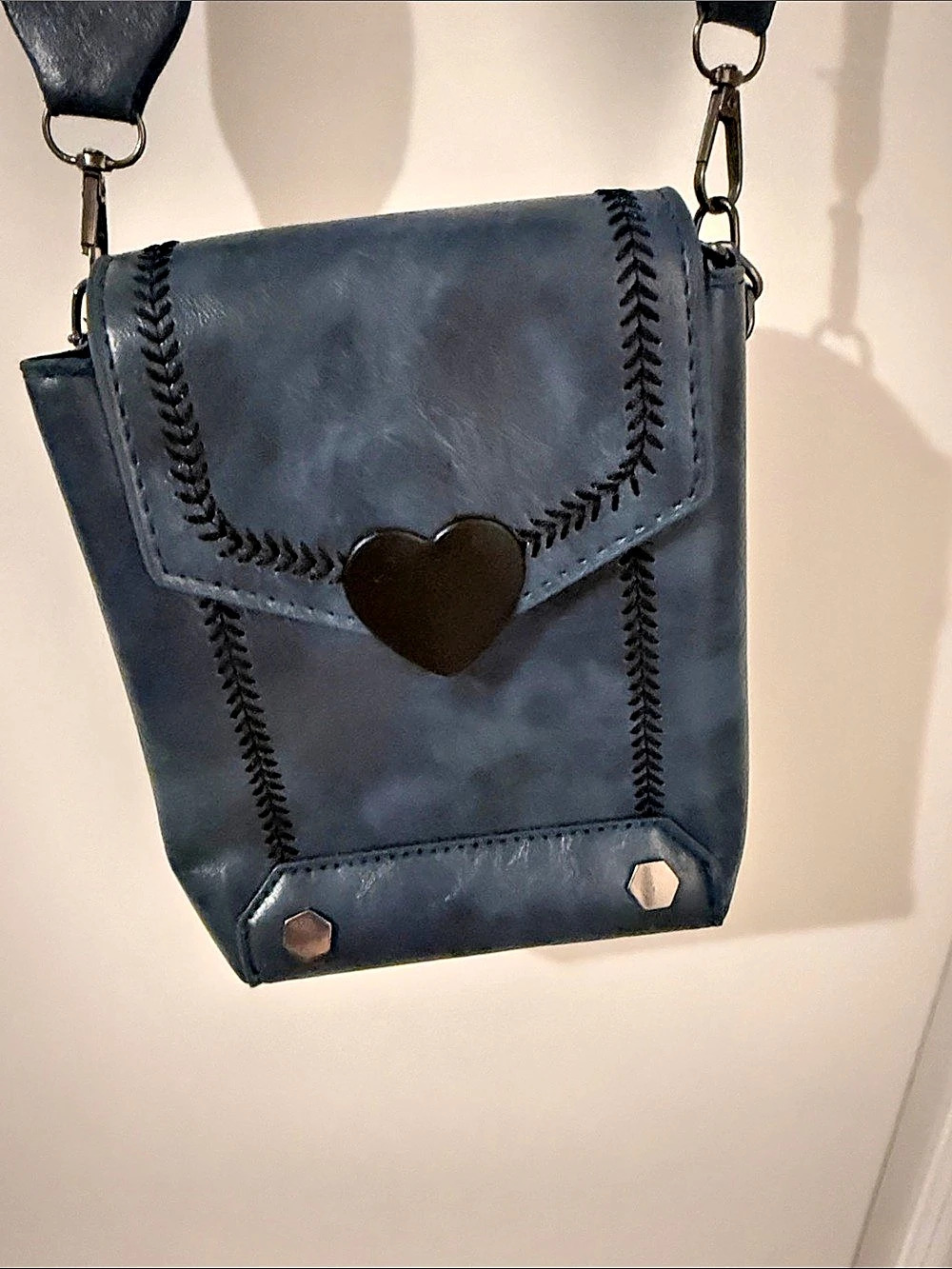 Blue Crossbody Bag